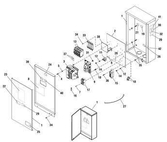 Part Location Diagram of 312840GS Briggs and Stratton Kit-manual acc